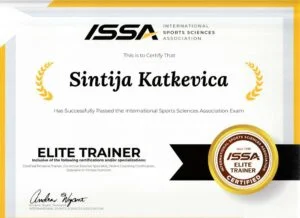 sintija katkevica ELITE TRAINER